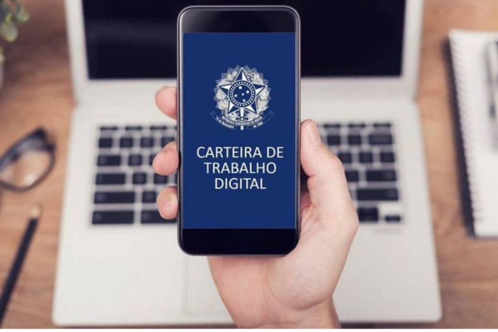 Aplicativos oficiais para consultar saldo do FGTS e baixa na carteira após demissão.